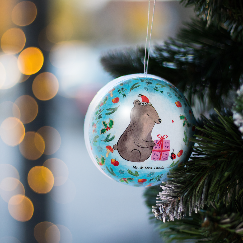 Befüllbare Christbaumkugel Bär Geschenk  Weihnachtskugeln, Baumkugeln, Weihnachtsbaumkugeln, Christbaumschmuck, Weihnachtsbaumschmuck  Winter, Weihnachten, Weihnachtsdeko, Nikolaus, Advent, Heiligabend, Wintermotiv