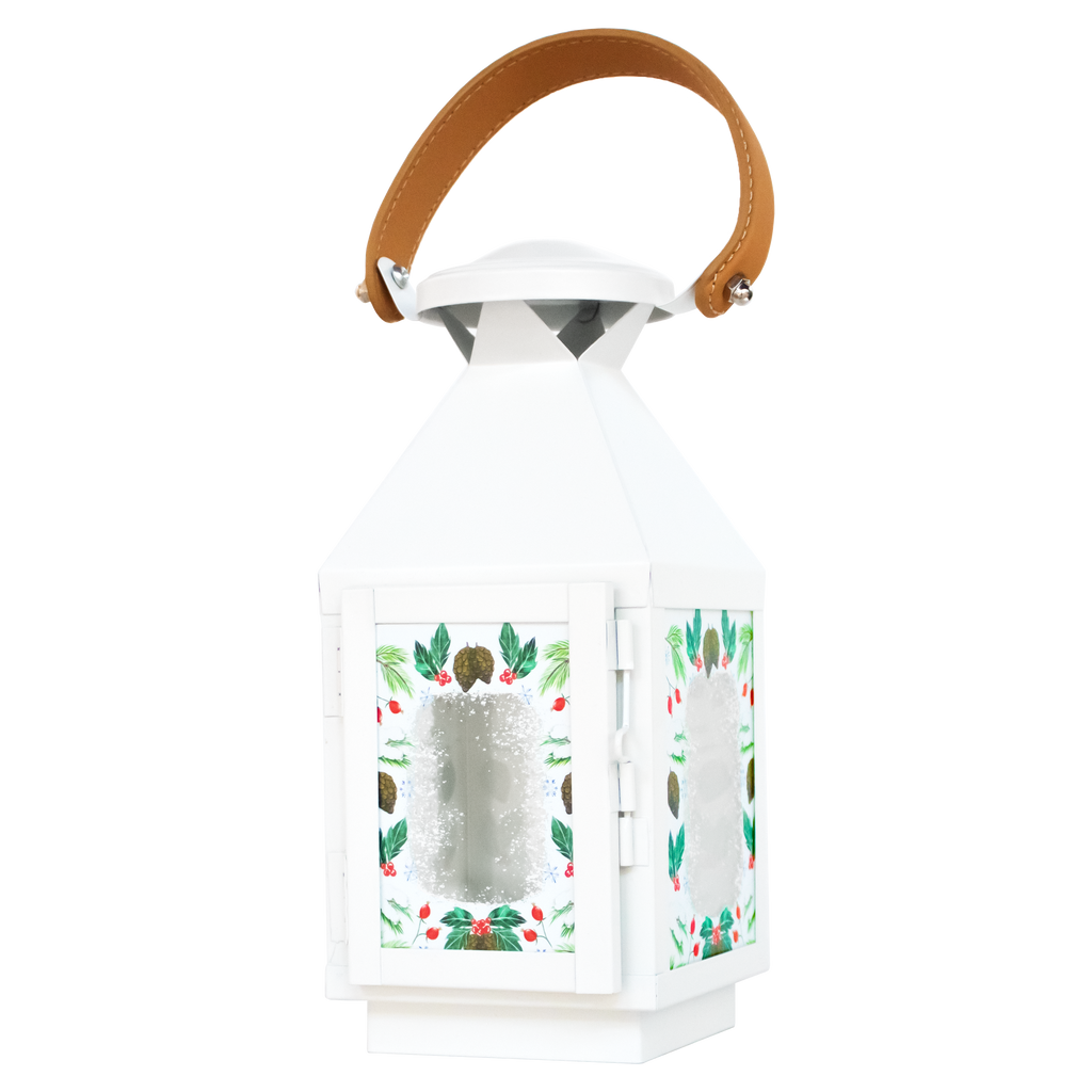 Deko Laterne Winter Ranke Gartenlampe, Gartenleuchte, Gartendekoration, Gartenlicht, Laterne  kleine Laternen, XXL Laternen, Laterne groß, Winter, Weihnachten, Weihnachtsdeko, Nikolaus, Advent, Heiligabend, Wintermotiv