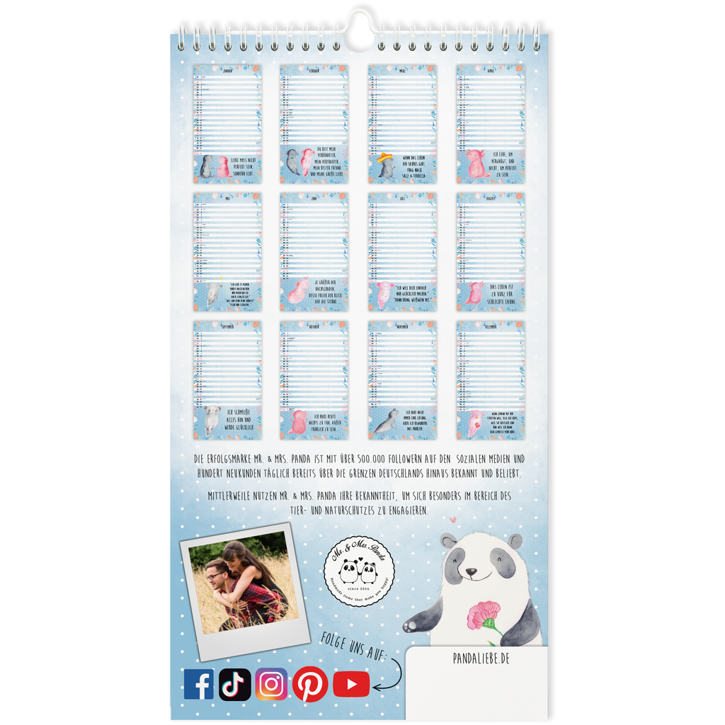 Partnerkalender 2024 Axolotl Collection Kalender, Kalender für Paare, Jahreskalender, gemeinsamer Kalender, Kalender für zwei, Wandkalender, Axolotl, Molch