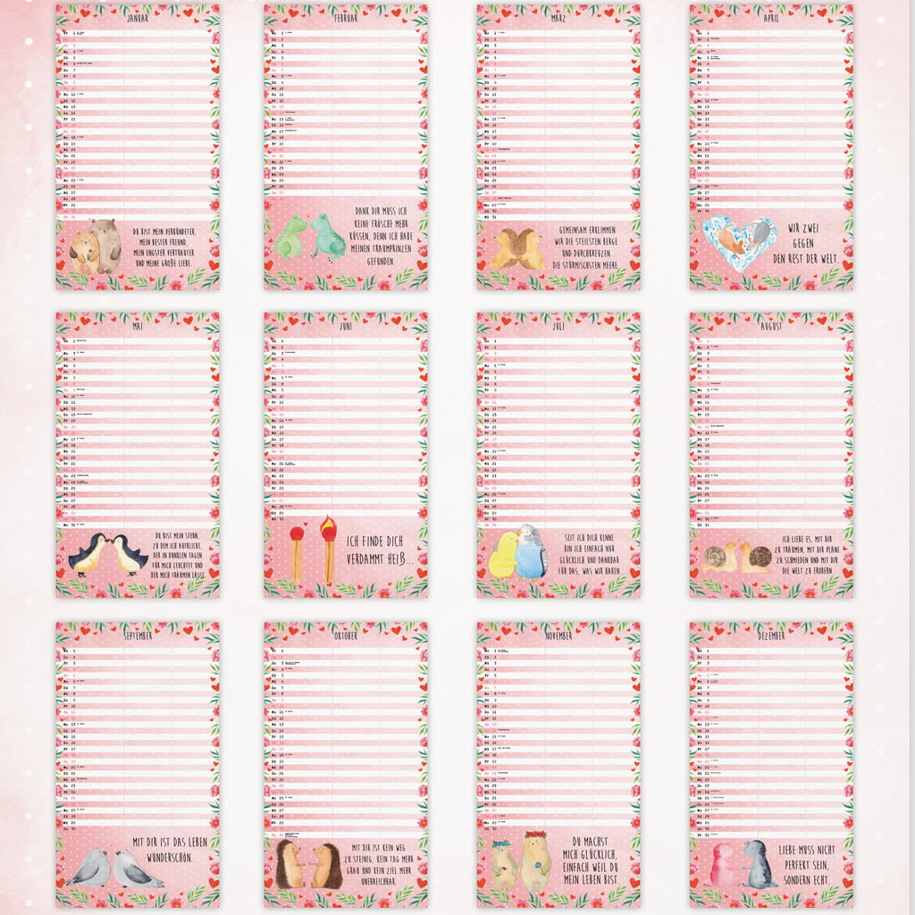 Partnerkalender 2024 Liebe Collection Kalender, Kalender für Paare, Jahreskalender, gemeinsamer Kalender, Kalender für zwei, Wandkalender, Liebe, Partner, Freund, Freundin, Ehemann, Ehefrau, Heiraten, Verlobung, Heiratsantrag, Liebesgeschenk, Jahrestag, Hocheitstag
