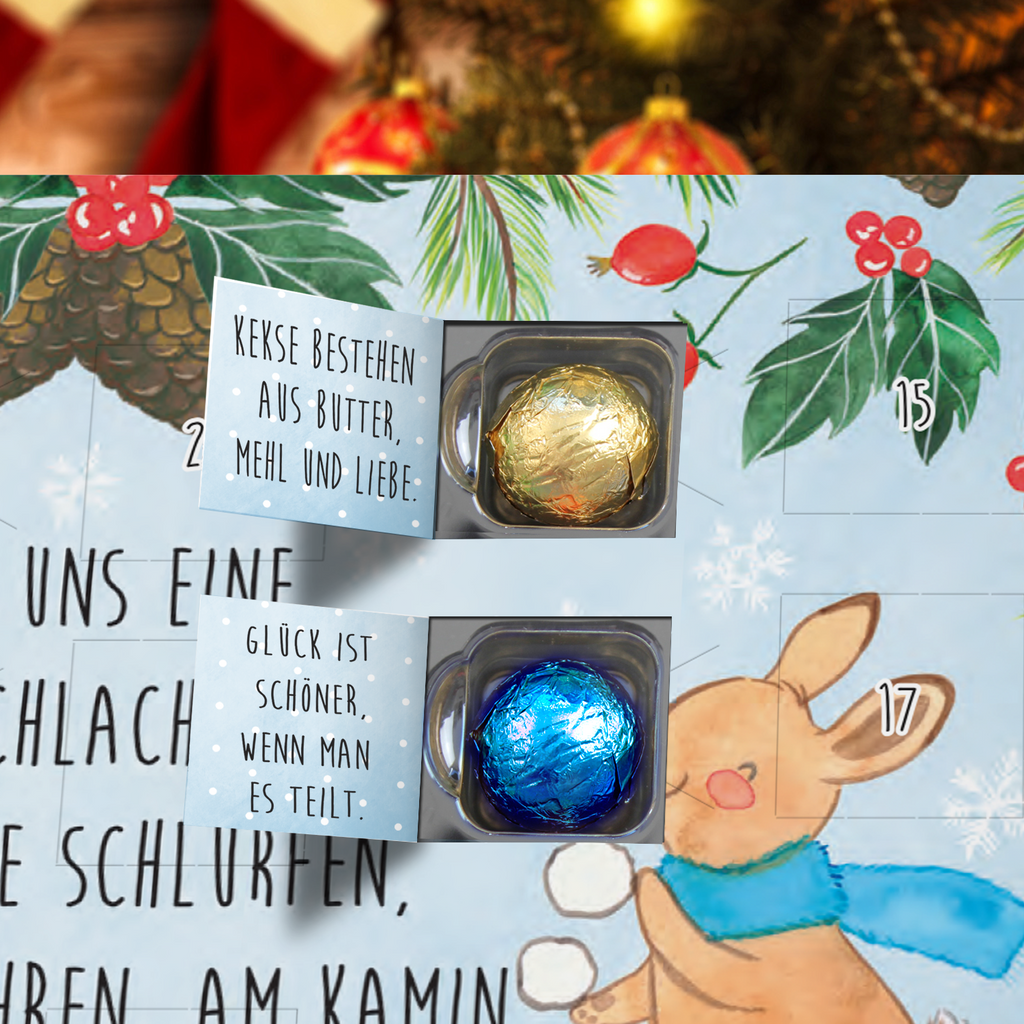 Schoko Adventskalender Pinguin Hase Schneeballschlacht Schokoladen Adventskalender, Adventskalender, Schoko Adventskalender, Winter, Weihnachten, Weihnachtsdeko, Nikolaus, Advent, Heiligabend, Wintermotiv