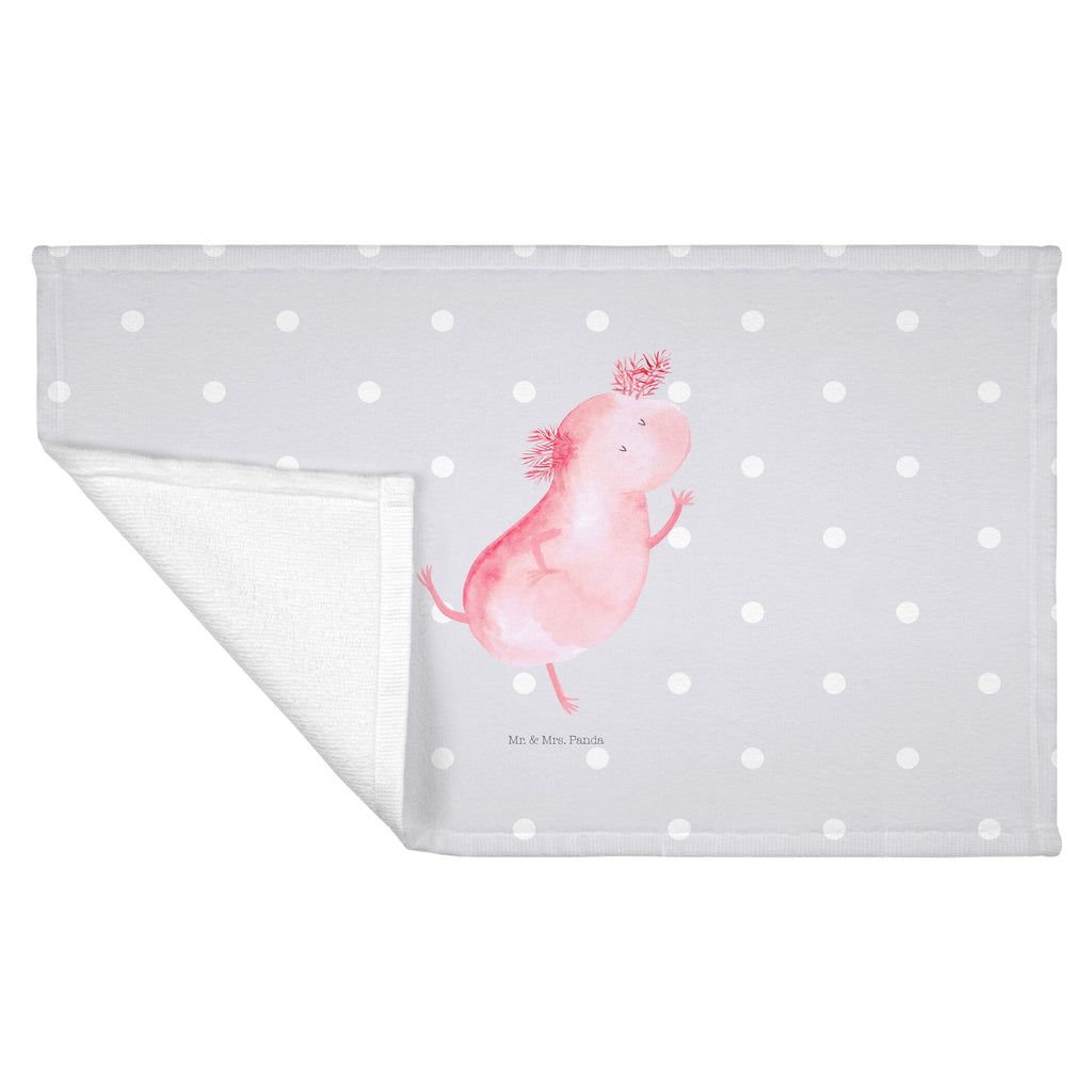 50 x 100 Handtuch Axolotl tanzt Handtuch, Badehandtuch, Badezimmer, Handtücher, groß, Kinder, Baby, Axolotl, Molch, Axolot, Schwanzlurch, Lurch, Lurche, Dachschaden, Sterne, verrückt, Freundin, beste Freundin