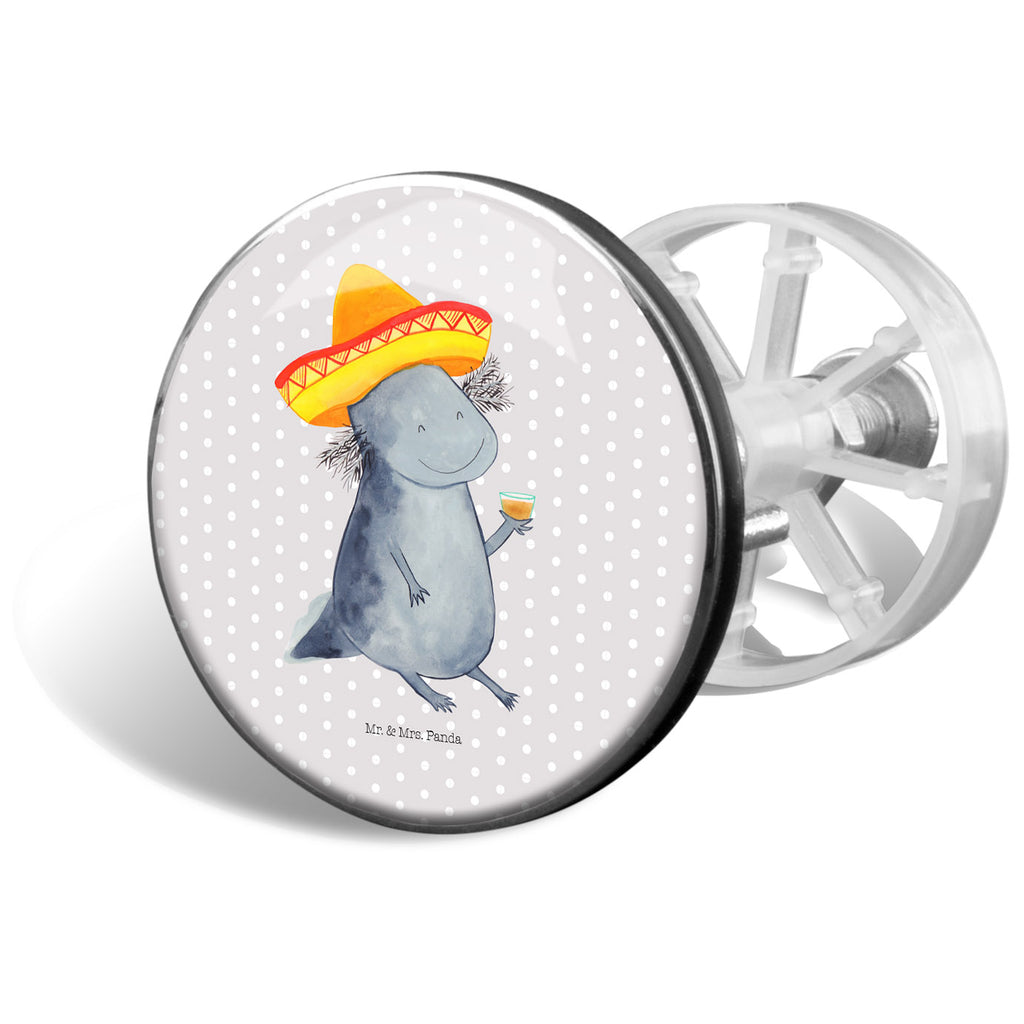 Waschbecken Stöpsel Axolotl Tequila Abflussstöpsel, Stöpsel, Waschbecken, Ablaufgarnitur, Waschbecken Stopfen, Axolotl, Molch, Mexico, Mexiko, Sombrero, Zitrone, Tequila, Motivation, Spruch, Schwanzlurch, Lurch, Lurche, Axolot, Feuerdrache, Feuersalamander