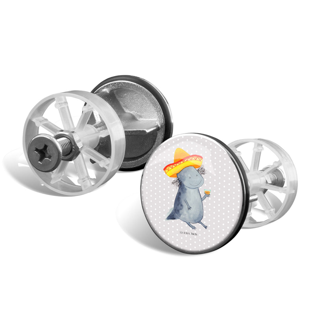 Waschbecken Stöpsel Axolotl Tequila Abflussstöpsel, Stöpsel, Waschbecken, Ablaufgarnitur, Waschbecken Stopfen, Axolotl, Molch, Mexico, Mexiko, Sombrero, Zitrone, Tequila, Motivation, Spruch, Schwanzlurch, Lurch, Lurche, Axolot, Feuerdrache, Feuersalamander