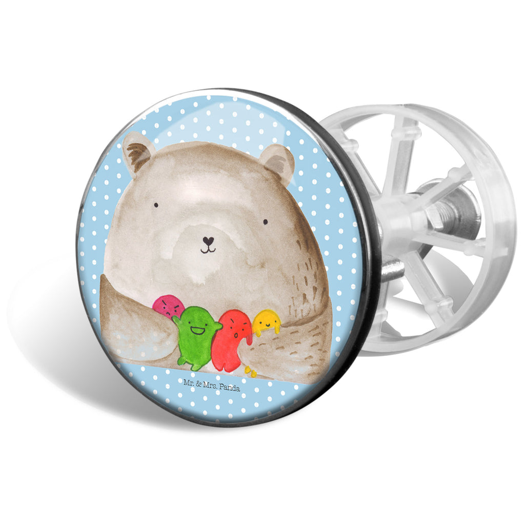 Waschbecken Stöpsel Bär Gefühl Abflussstöpsel, Stöpsel, Waschbecken, Ablaufgarnitur, Waschbecken Stopfen, Bär, Teddy, Teddybär, Wahnsinn, Verrückt, Durchgedreht