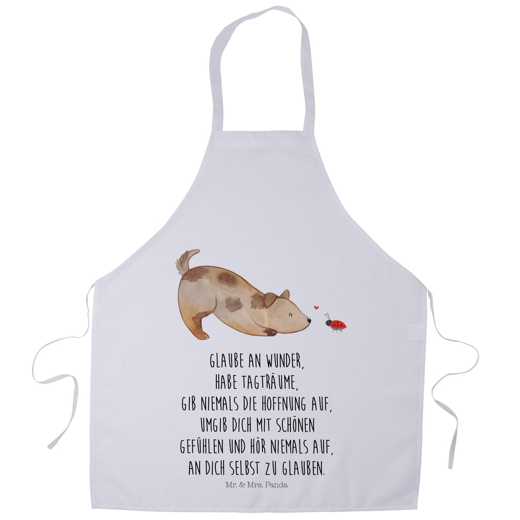 Kochschürze Hund Marienkäfer Schürze, Backschürze, Küchenschürze, Grillschürze, Latzschürze, Hund, Hundemotiv, Haustier, Hunderasse, Tierliebhaber, Hundebesitzer, Sprüche, Hunde, Hundespruch, Marienkäfer, Mischling, Mischlinghund