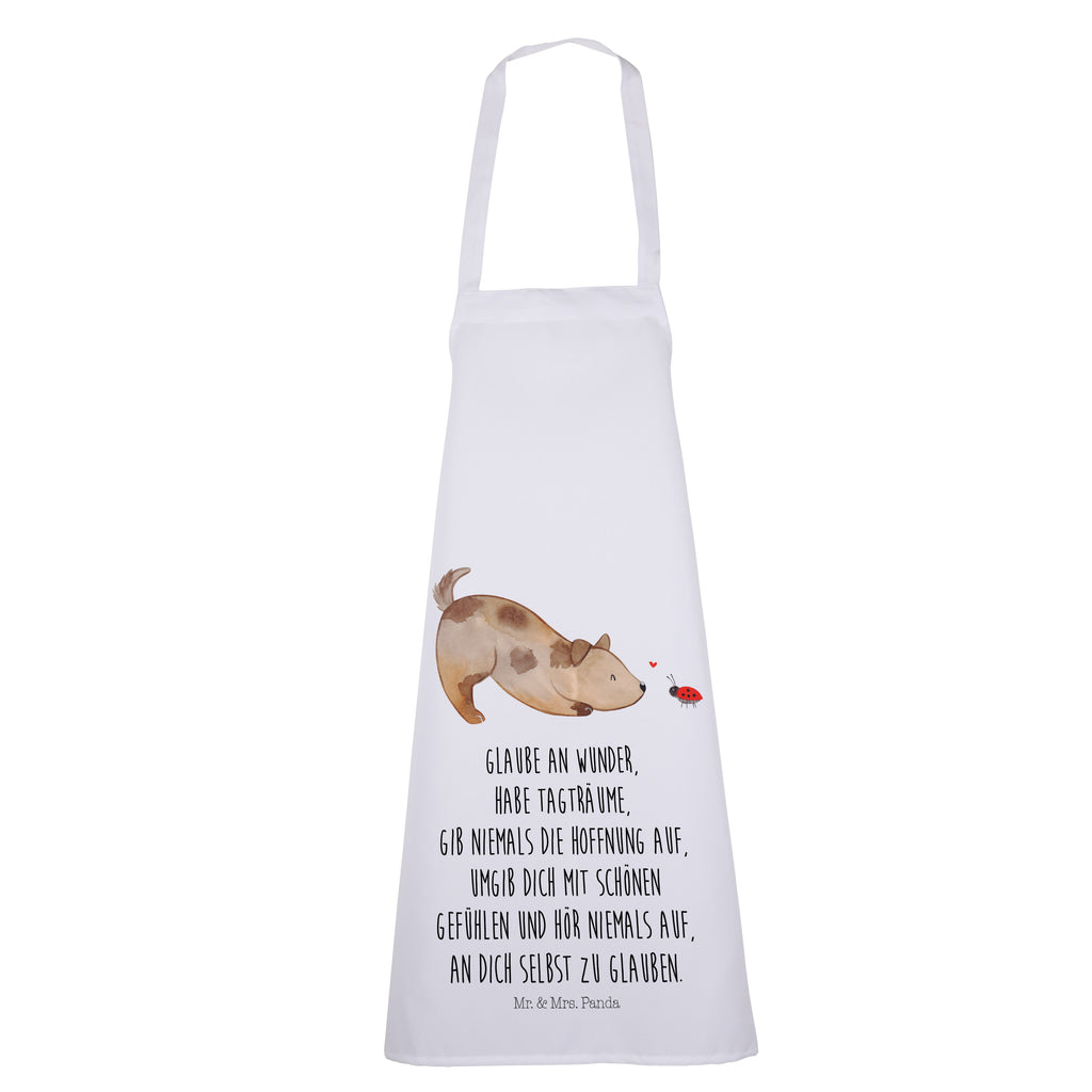 Kochschürze Hund Marienkäfer Schürze, Backschürze, Küchenschürze, Grillschürze, Latzschürze, Hund, Hundemotiv, Haustier, Hunderasse, Tierliebhaber, Hundebesitzer, Sprüche, Hunde, Hundespruch, Marienkäfer, Mischling, Mischlinghund