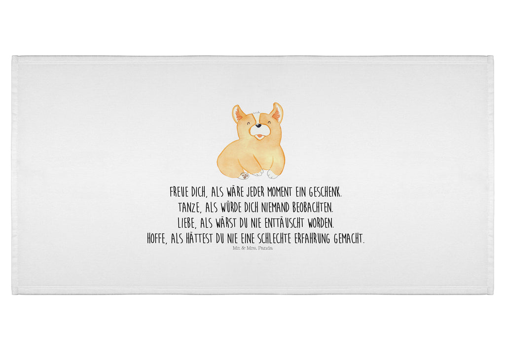 50 x 100 Handtuch Corgie Handtuch, Badehandtuch, Badezimmer, Handtücher, groß, Kinder, Baby, Hund, Hundemotiv, Haustier, Hunderasse, Tierliebhaber, Hundebesitzer, Sprüche, Corgie, Welsh Corgie Pembroke, britisch, Motivation, Spruch, Hundespruch, Lebensfreude