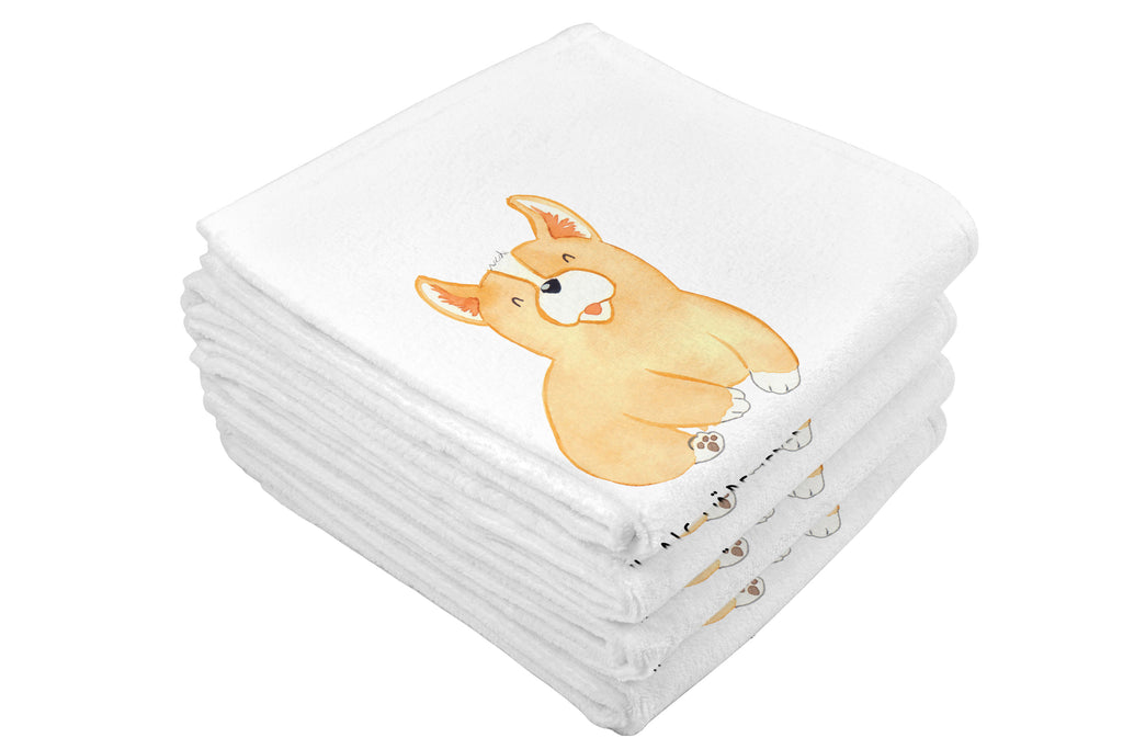 50 x 100 Handtuch Corgie Handtuch, Badehandtuch, Badezimmer, Handtücher, groß, Kinder, Baby, Hund, Hundemotiv, Haustier, Hunderasse, Tierliebhaber, Hundebesitzer, Sprüche, Corgie, Welsh Corgie Pembroke, britisch, Motivation, Spruch, Hundespruch, Lebensfreude