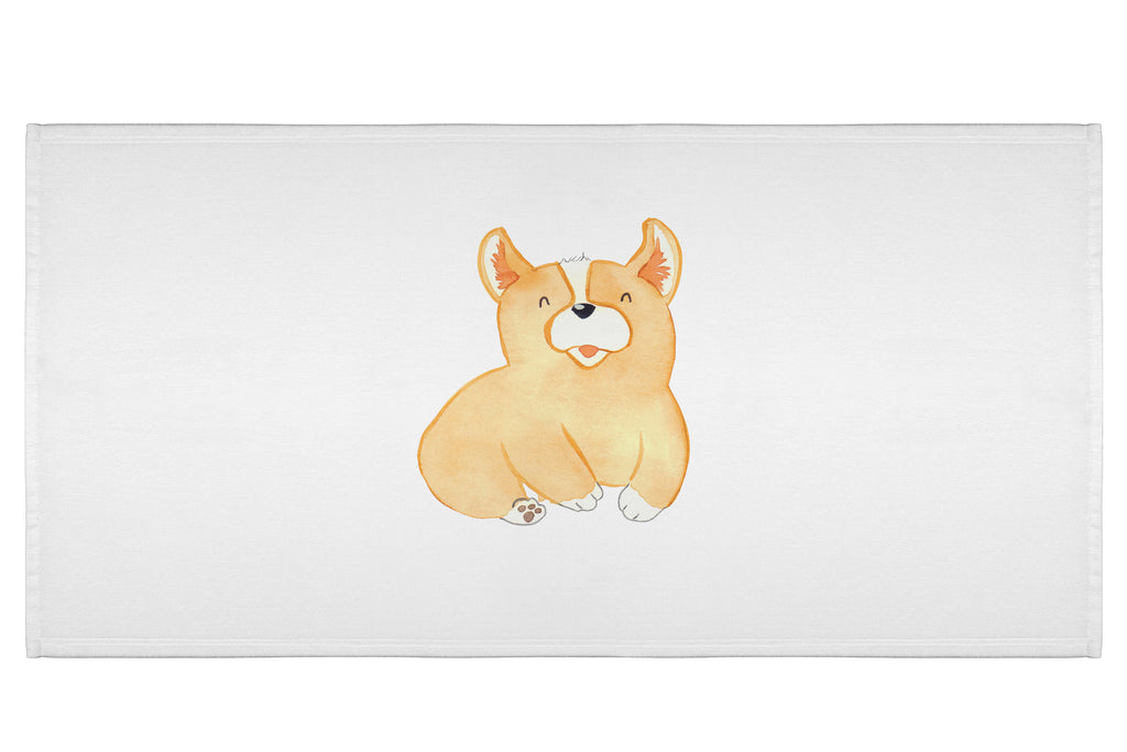50 x 100 Handtuch Corgie Handtuch, Badehandtuch, Badezimmer, Handtücher, groß, Kinder, Baby, Hund, Hundemotiv, Haustier, Hunderasse, Tierliebhaber, Hundebesitzer, Sprüche, Corgie, Welsh Corgie Pembroke, britisch, Motivation, Spruch, Hundespruch, Lebensfreude