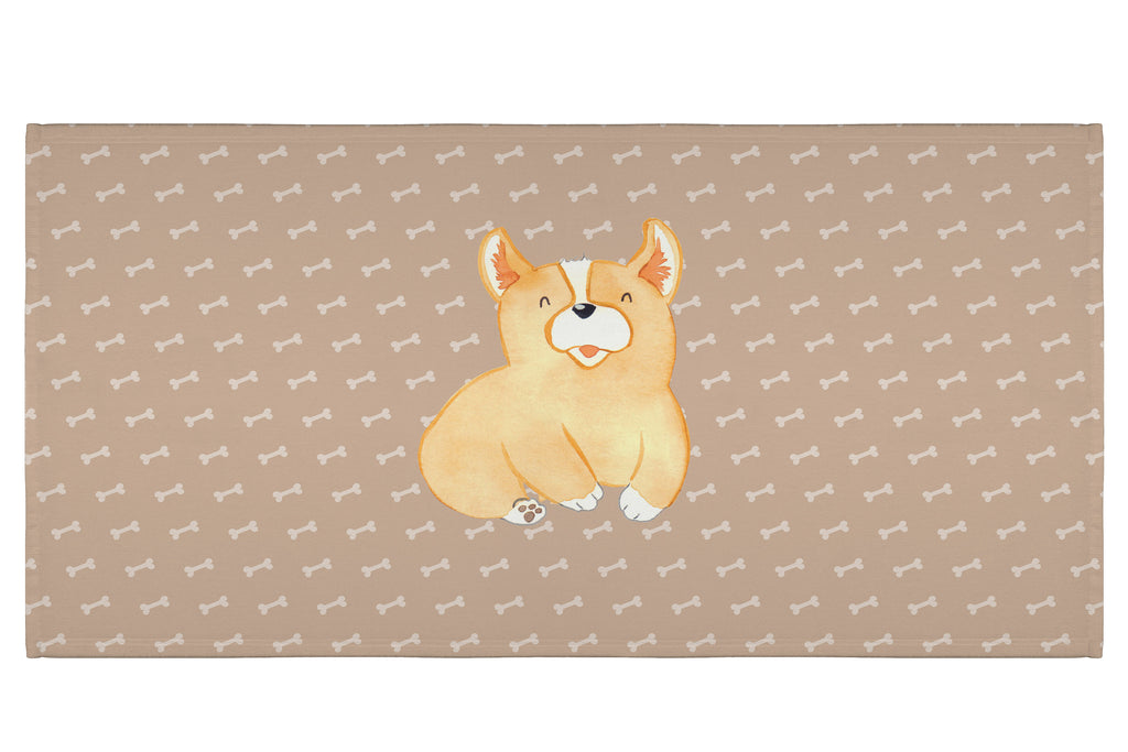 50 x 100 Handtuch Corgie Handtuch, Badehandtuch, Badezimmer, Handtücher, groß, Kinder, Baby, Hund, Hundemotiv, Haustier, Hunderasse, Tierliebhaber, Hundebesitzer, Sprüche, Corgie, Welsh Corgie Pembroke, britisch, Motivation, Spruch, Hundespruch, Lebensfreude
