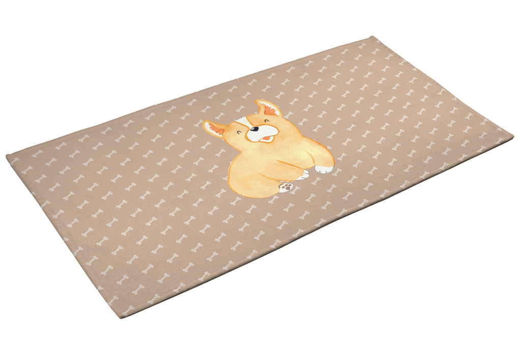 50 x 100 Handtuch Corgie Handtuch, Badehandtuch, Badezimmer, Handtücher, groß, Kinder, Baby, Hund, Hundemotiv, Haustier, Hunderasse, Tierliebhaber, Hundebesitzer, Sprüche, Corgie, Welsh Corgie Pembroke, britisch, Motivation, Spruch, Hundespruch, Lebensfreude