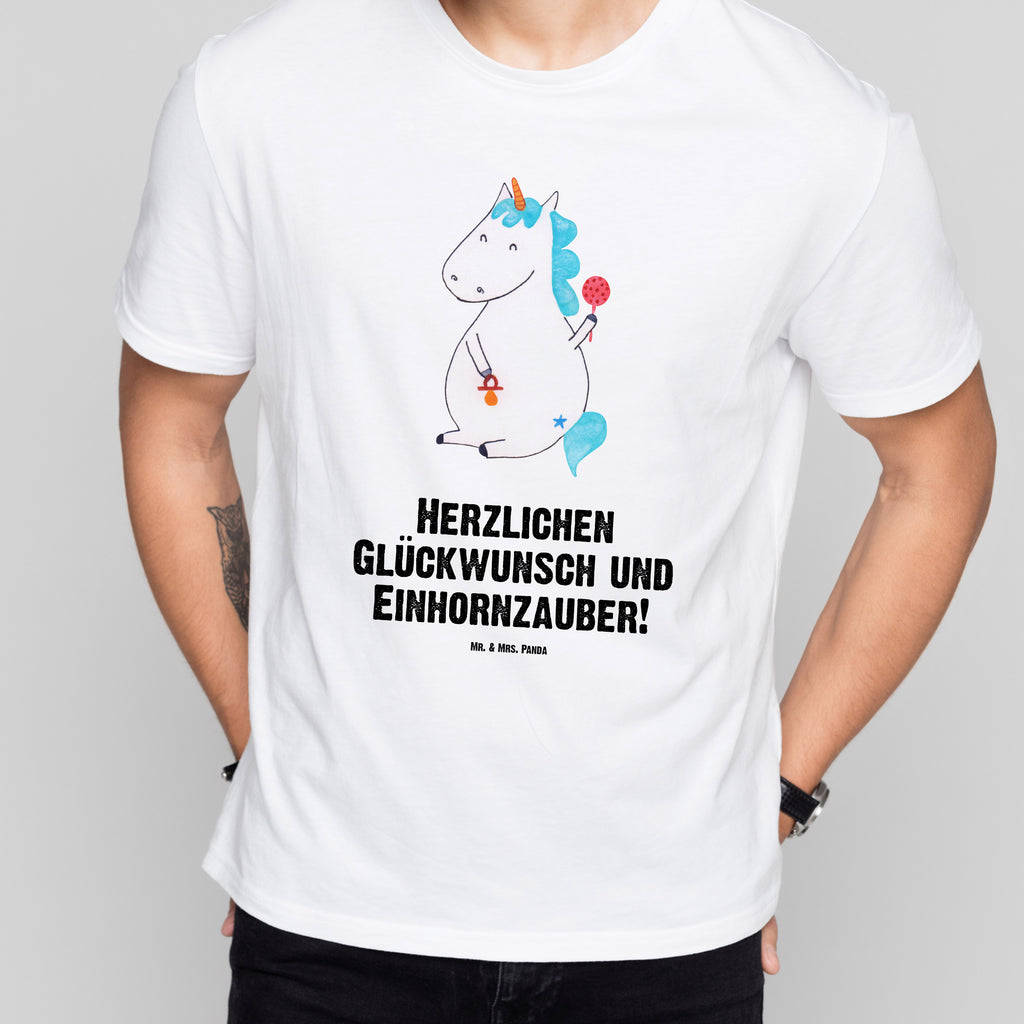 Größe L T-Shirt Einhorn Baby T-Shirt, Shirt, Tshirt, Lustiges T-Shirt, T-Shirt mit Spruch, Party, Junggesellenabschied, Jubiläum, Geburstag, Herrn, Damen, Männer, Frauen, Schlafshirt, Nachthemd, Sprüche, Einhorn, Einhörner, Einhorn Deko, Pegasus, Unicorn, Mutter, Geburt, Geburtstag, erstes Kind, Baby, Babyglück, Nachwuchs, Eltern, Kind, Schnuller
