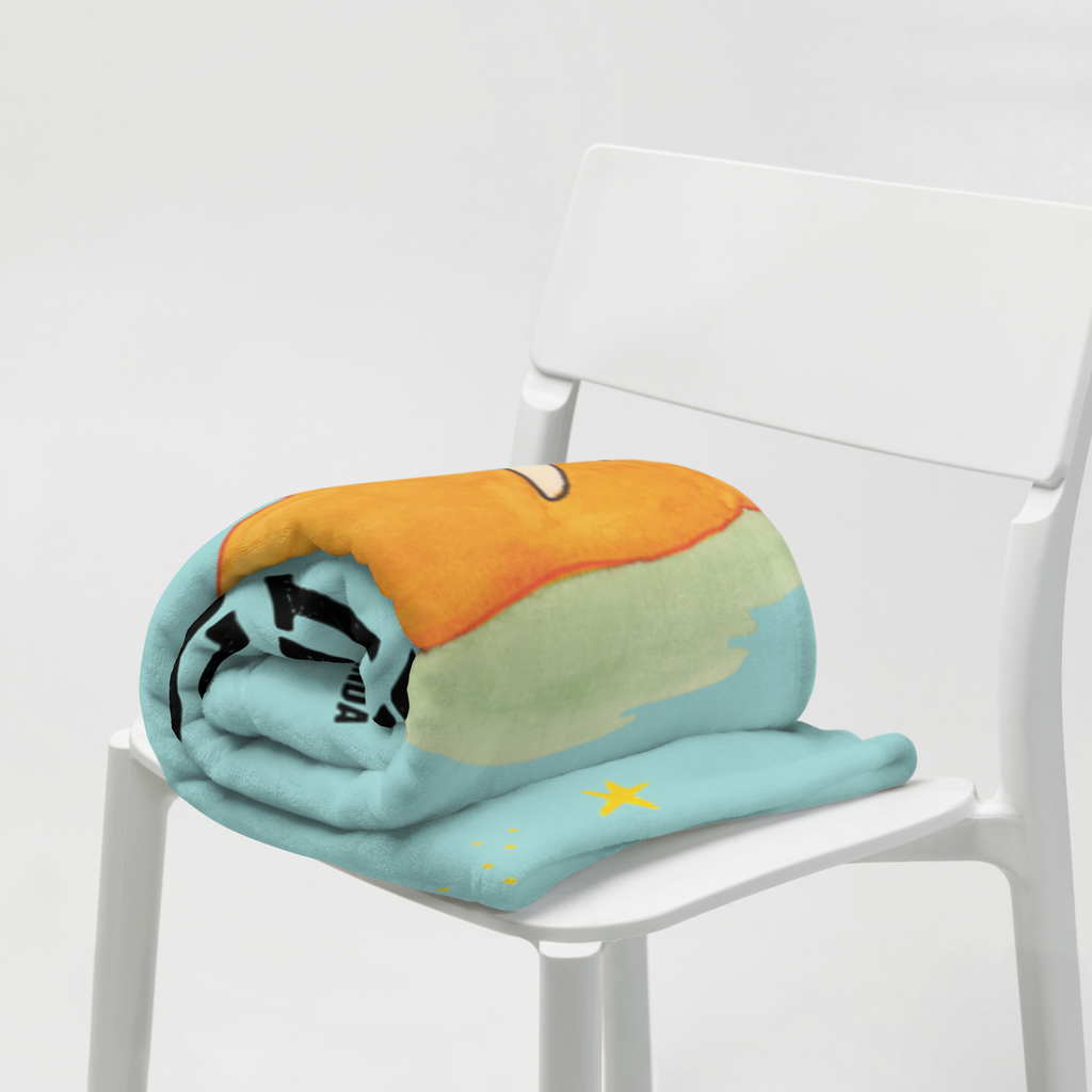 Babydecke Fuchs Sterne Babydecke, Babygeschenk, Geschenk Geburt, Babyecke Kuscheldecke, Krabbeldecke, Fuchs, Füchse, tröstende Worte, Spruch positiv, Spruch schön, Romantik, Always Look on the Bright Side of Life