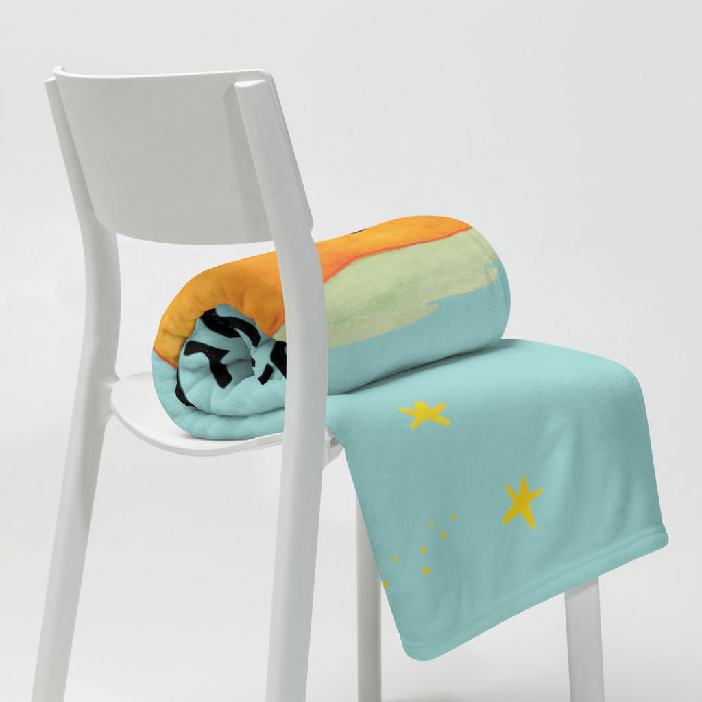 Babydecke Fuchs Sterne Babydecke, Babygeschenk, Geschenk Geburt, Babyecke Kuscheldecke, Krabbeldecke, Fuchs, Füchse, tröstende Worte, Spruch positiv, Spruch schön, Romantik, Always Look on the Bright Side of Life