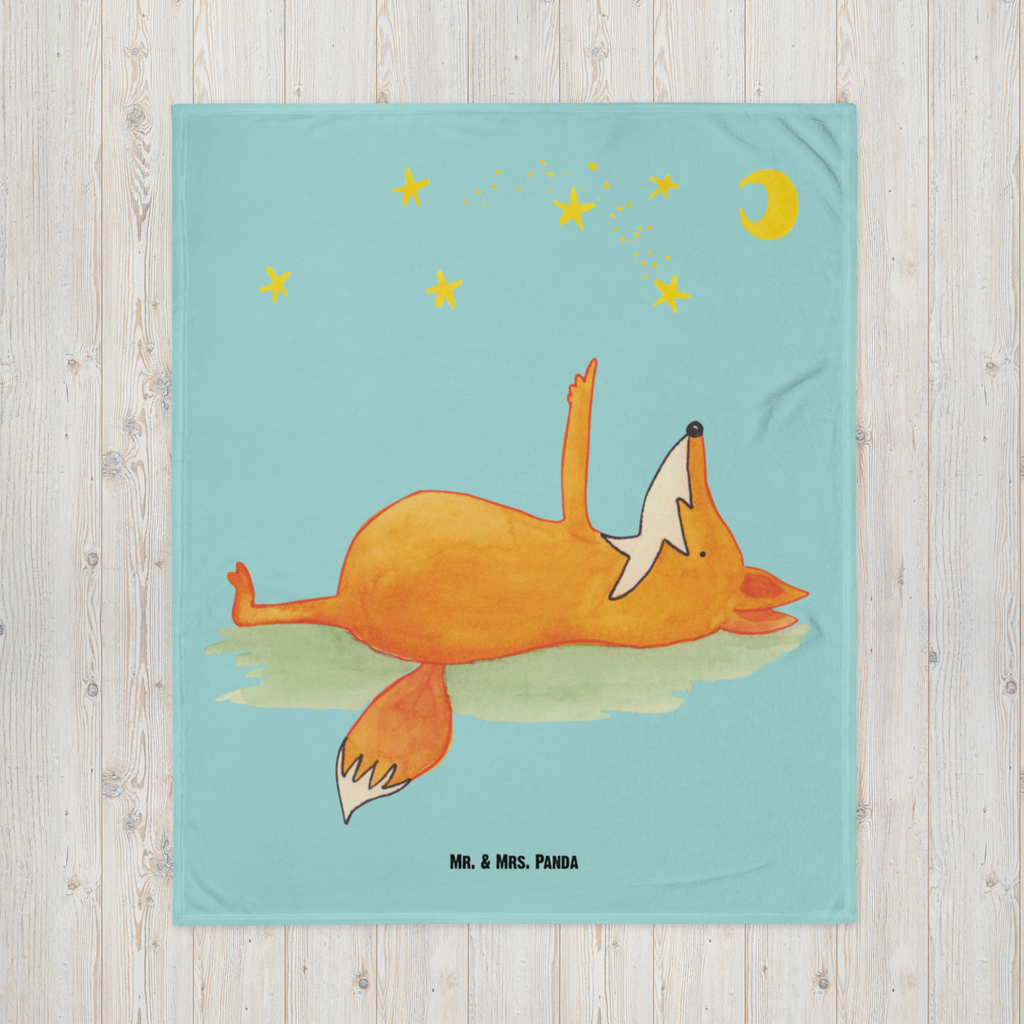 Babydecke Fuchs Sterne Babydecke, Babygeschenk, Geschenk Geburt, Babyecke Kuscheldecke, Krabbeldecke, Fuchs, Füchse, tröstende Worte, Spruch positiv, Spruch schön, Romantik, Always Look on the Bright Side of Life