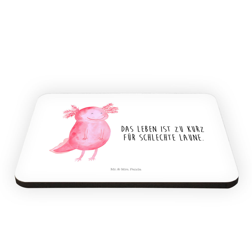Magnet Axolotl glücklich Kühlschrankmagnet, Pinnwandmagnet, Souvenir Magnet, Motivmagnete, Dekomagnet, Whiteboard Magnet, Notiz Magnet, Kühlschrank Dekoration, Axolotl, Molch, Axolot, Schwanzlurch, Lurch, Lurche, Motivation, gute Laune