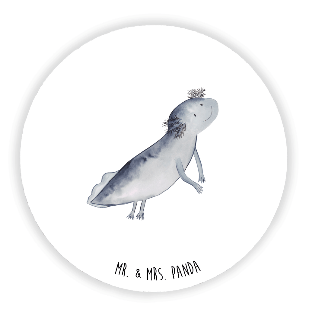 Rund Magnet Axolotl schwimmt Kühlschrankmagnet, Pinnwandmagnet, Souvenir Magnet, Motivmagnete, Dekomagnet, Whiteboard Magnet, Notiz Magnet, Kühlschrank Dekoration, Axolotl, Molch, Axolot, Schwanzlurch, Lurch, Lurche, Problem, Probleme, Lösungen, Motivation