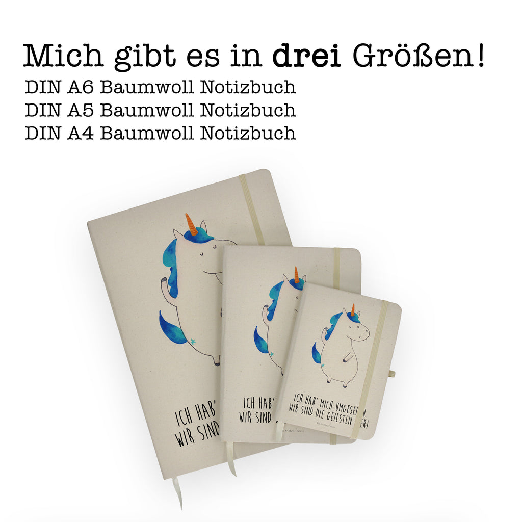 DIN A4 Baumwoll Notizbuch Einhorn Mann Notizen, Eintragebuch, Tagebuch, Notizblock, Adressbuch, Journal, Kladde, Skizzenbuch, Notizheft, Schreibbuch, Schreibheft, Einhorn, Einhörner, Einhorn Deko, Pegasus, Unicorn, cool, Mann, Freundin, Familie, bester Freund, BFF, Party, hübsch, beste