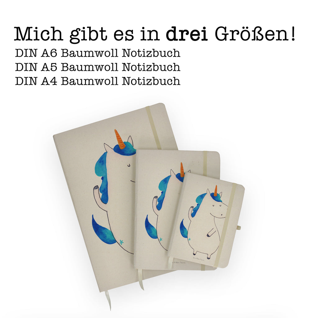 DIN A4 Baumwoll Notizbuch Einhorn Mann Notizen, Eintragebuch, Tagebuch, Notizblock, Adressbuch, Journal, Kladde, Skizzenbuch, Notizheft, Schreibbuch, Schreibheft, Einhorn, Einhörner, Einhorn Deko, Pegasus, Unicorn, cool, Mann, Freundin, Familie, bester Freund, BFF, Party, hübsch, beste