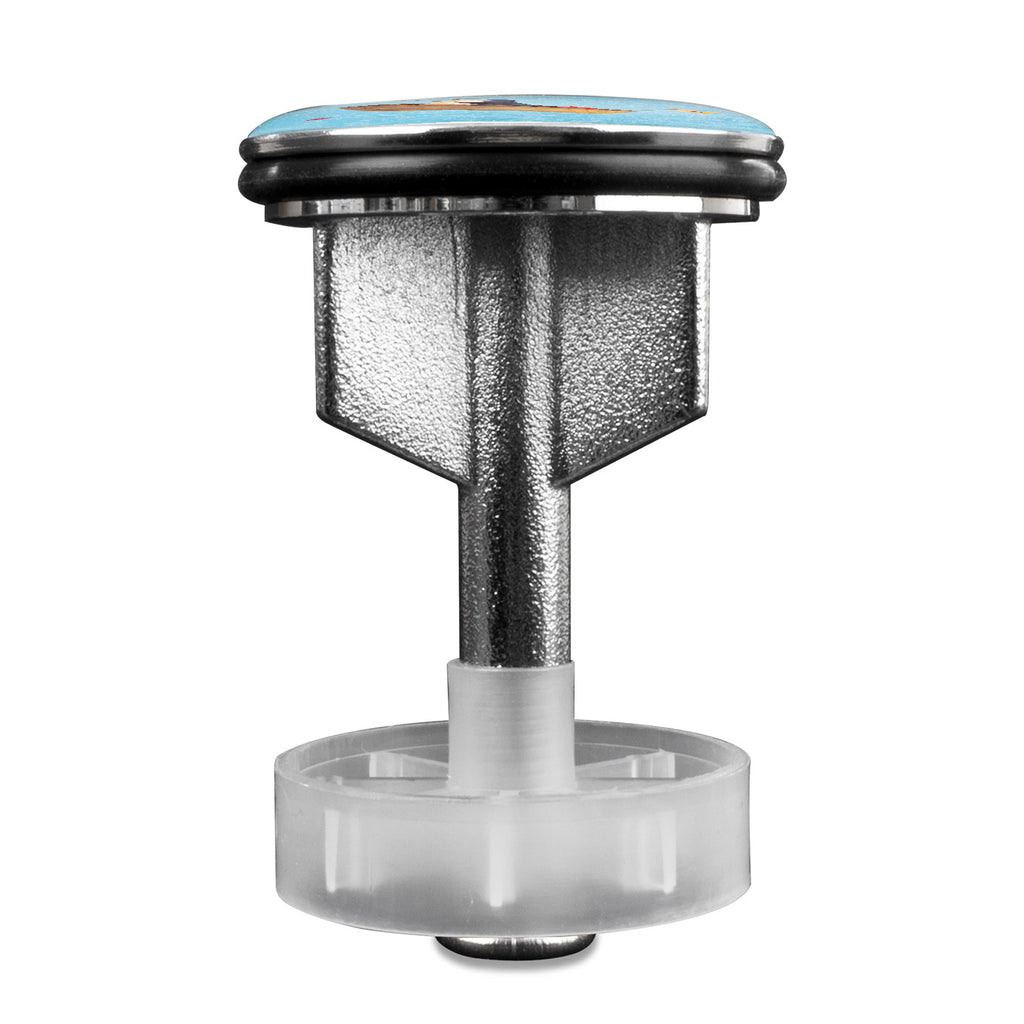 Waschbecken Stöpsel Pinguin Angelboot Abflussstöpsel, Stöpsel, Waschbecken, Ablaufgarnitur, Waschbecken Stopfen, Pinguin, Pinguine, Angeln, Boot, Angelboot, Lebenslust, Leben, genießen, Motivation, Neustart, Neuanfang, Trennung, Scheidung, Geschenkidee Liebeskummer