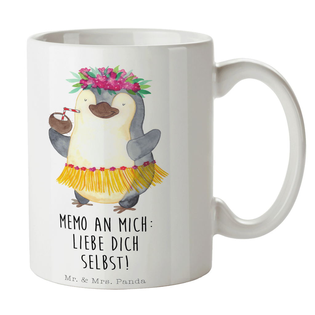 Tasse Pinguin Kokosnuss