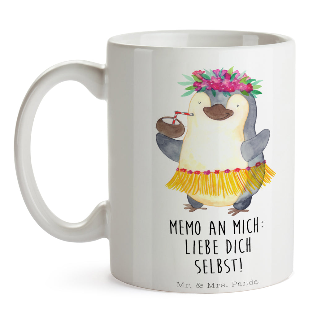 Tasse Pinguin Kokosnuss