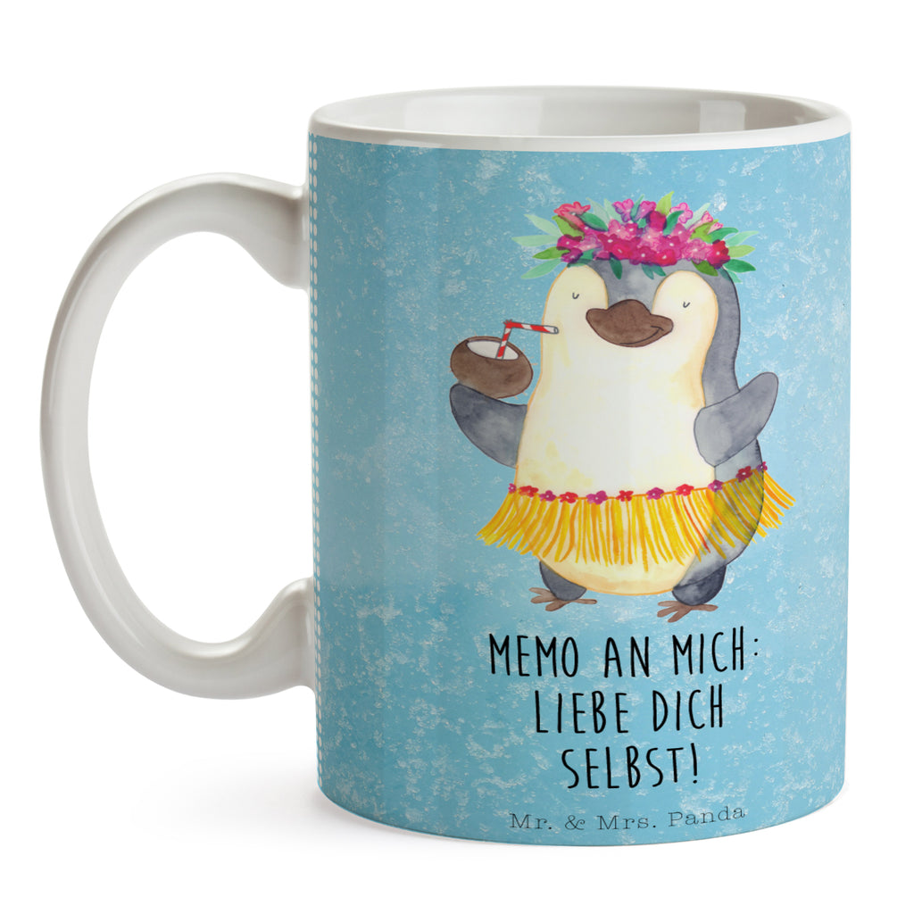 Tasse Pinguin Kokosnuss