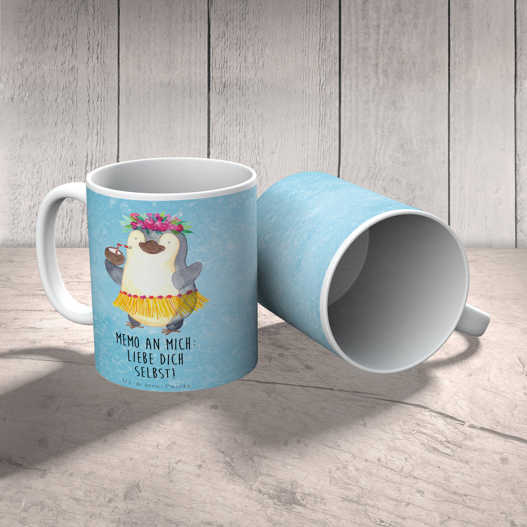 Tasse Pinguin Kokosnuss