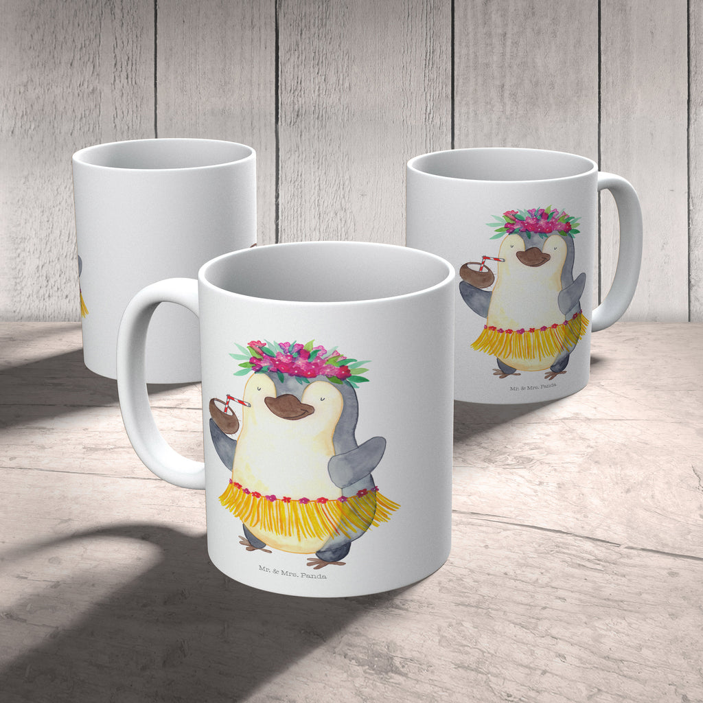 Tasse Pinguin Kokosnuss