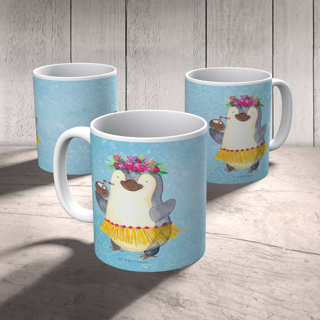 Tasse Pinguin Kokosnuss