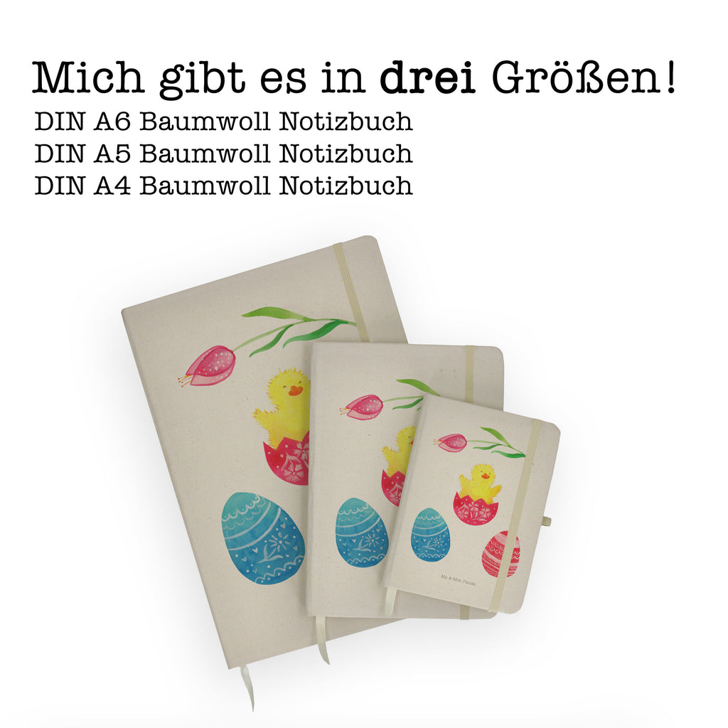DIN A5 Baumwoll Notizbuch Küken geschlüpft Notizen, Eintragebuch, Tagebuch, Notizblock, Adressbuch, Journal, Kladde, Skizzenbuch, Notizheft, Schreibbuch, Schreibheft, Ostern, Osterhase, Ostergeschenke, Osternest, Osterdeko, Geschenk zu Ostern, Küken, Osterei, Ostereier, Ei, Frühlingsgefühle, Freude, Grüße, liebe Grüße, Frohe Ostern, Ostergrüße