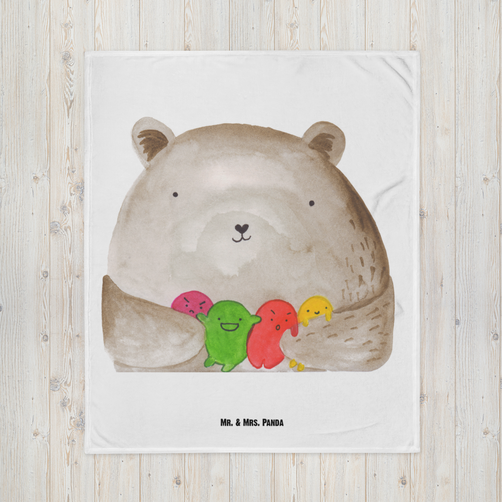 Babydecke Bär Gefühl Babydecke, Babygeschenk, Geschenk Geburt, Babyecke Kuscheldecke, Krabbeldecke, Bär, Teddy, Teddybär, Wahnsinn, Verrückt, Durchgedreht