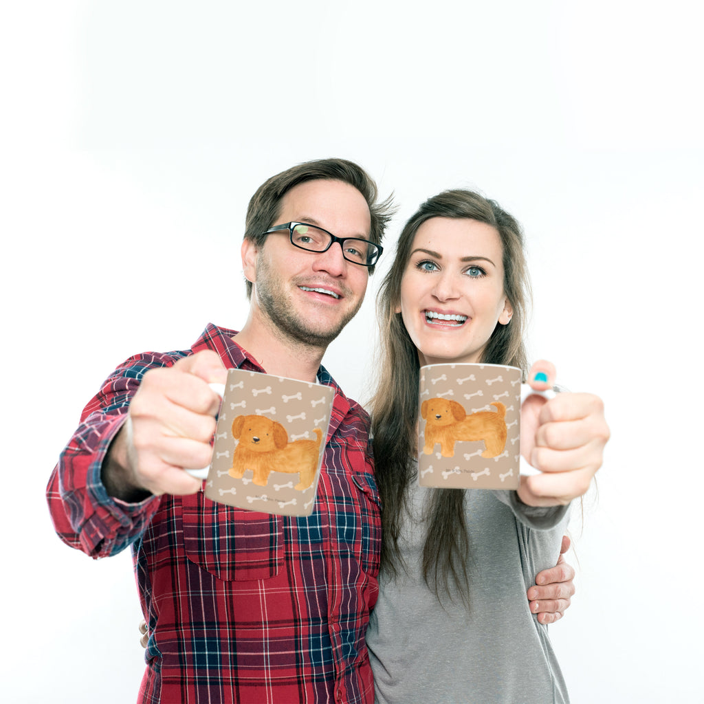 Tasse Hund flauschig Hund, Hunde, Frauchen, Hundemama, Hundebesitzer, Hundeliebe Becher, Kaffeetasse, Kaffeebecher, Tee, Frühstück, Büro  Hund, Hundemotiv, Haustier, Hunderasse, Tierliebhaber, Hundebesitzer, Sprüche