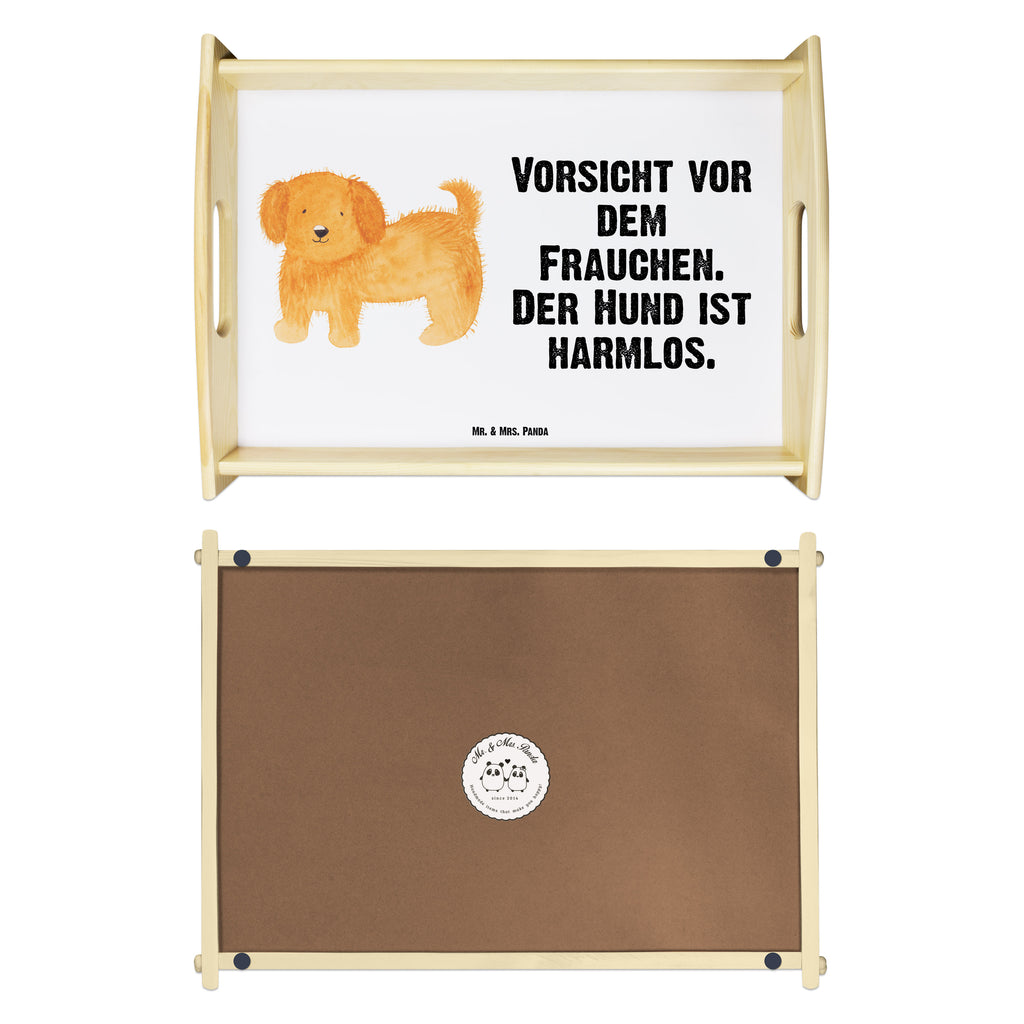 Serviertablett Hund flauschig Tablett, Holztablett, Küchentablett, Dekotablett, Frühstückstablett, Hund, Hundemotiv, Haustier, Hunderasse, Tierliebhaber, Hundebesitzer, Sprüche, Hunde, Frauchen, Hundemama, Hundeliebe