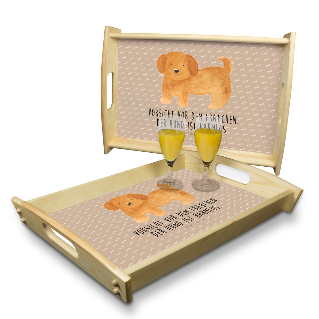 Serviertablett Hund flauschig Tablett, Holztablett, Küchentablett, Dekotablett, Frühstückstablett, Hund, Hundemotiv, Haustier, Hunderasse, Tierliebhaber, Hundebesitzer, Sprüche, Hunde, Frauchen, Hundemama, Hundeliebe
