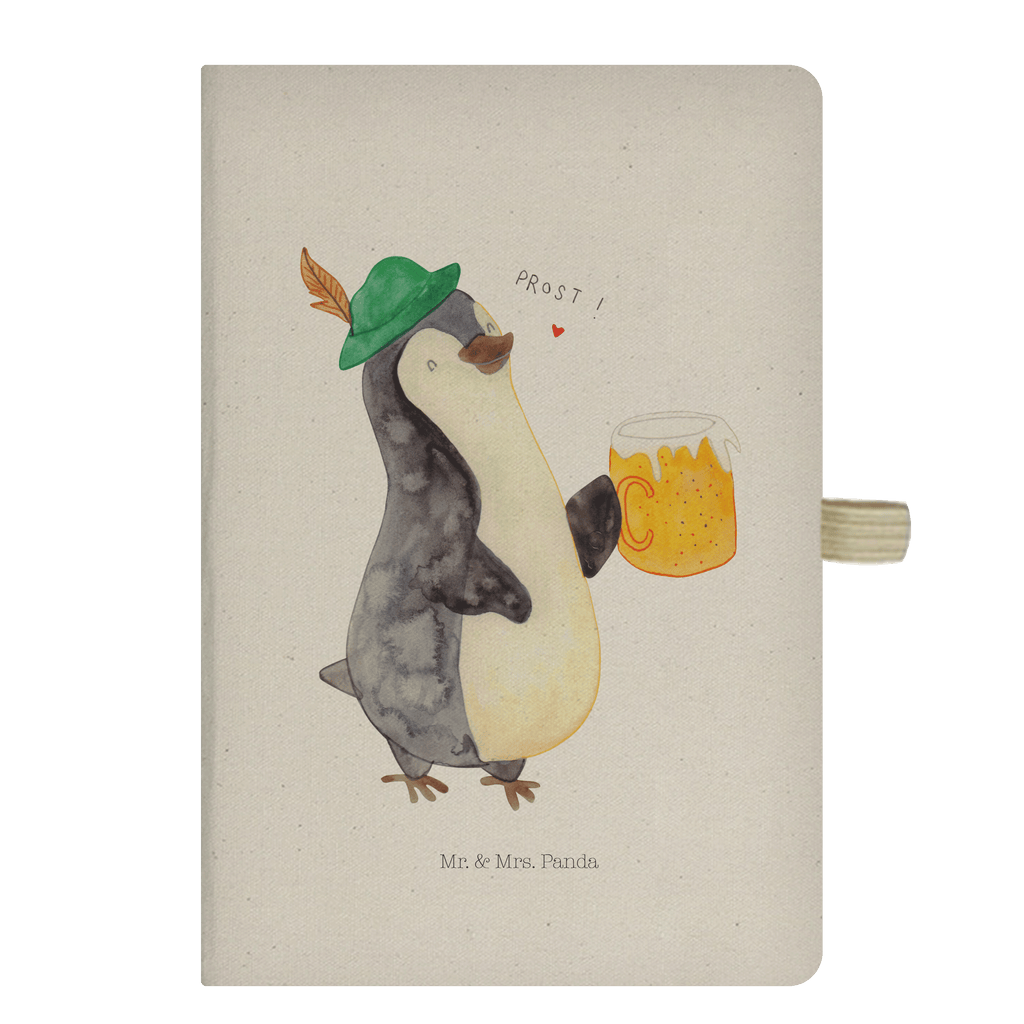 DIN A5 Baumwoll Notizbuch Pinguin Bier Notizen, Eintragebuch, Tagebuch, Notizblock, Adressbuch, Journal, Kladde, Skizzenbuch, Notizheft, Schreibbuch, Schreibheft, Pinguin, Pinguine, Bier, Oktoberfest