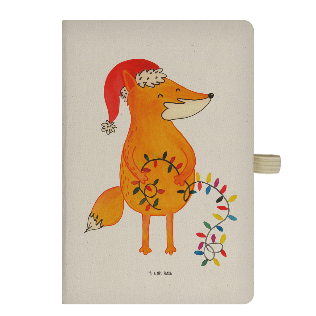 DIN A5 Baumwoll Notizbuch Fuchs Weihnachten Notizen, Eintragebuch, Tagebuch, Notizblock, Adressbuch, Journal, Kladde, Skizzenbuch, Notizheft, Schreibbuch, Schreibheft, Winter, Weihnachten, Weihnachtsdeko, Nikolaus, Advent, Heiligabend, Wintermotiv, Fuchs, Füchse, Spruch schön, Geschenk Weihnachten, Weihnachtsmann, Weihnachtszeit