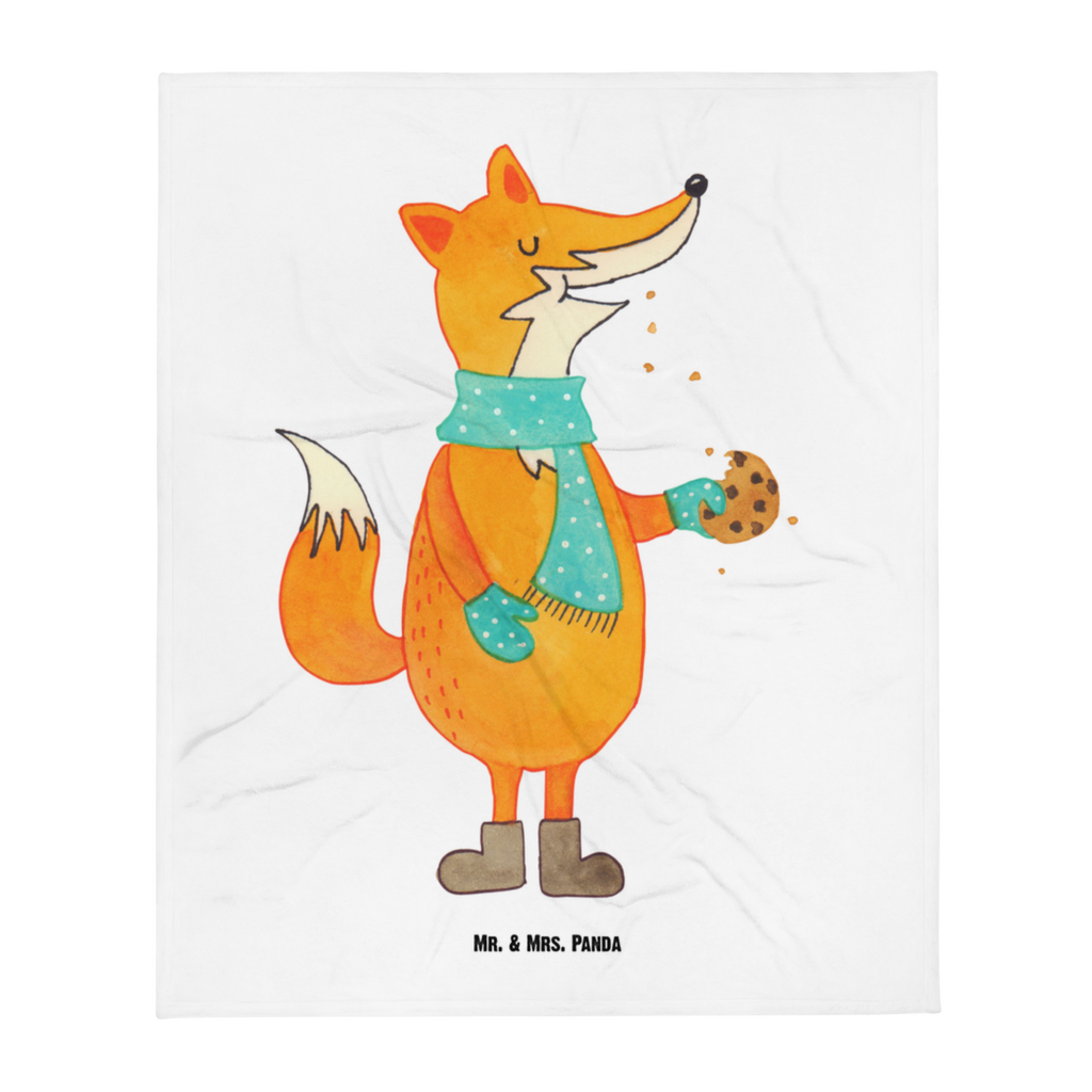 Babydecke Fuchs Keks Babydecke, Babygeschenk, Geschenk Geburt, Babyecke Kuscheldecke, Krabbeldecke, Fuchs, Füchse, Backen Spruch, Kekse, Winter, Weihnachtszeit, Plätzchen, Liebe, Küche Deko