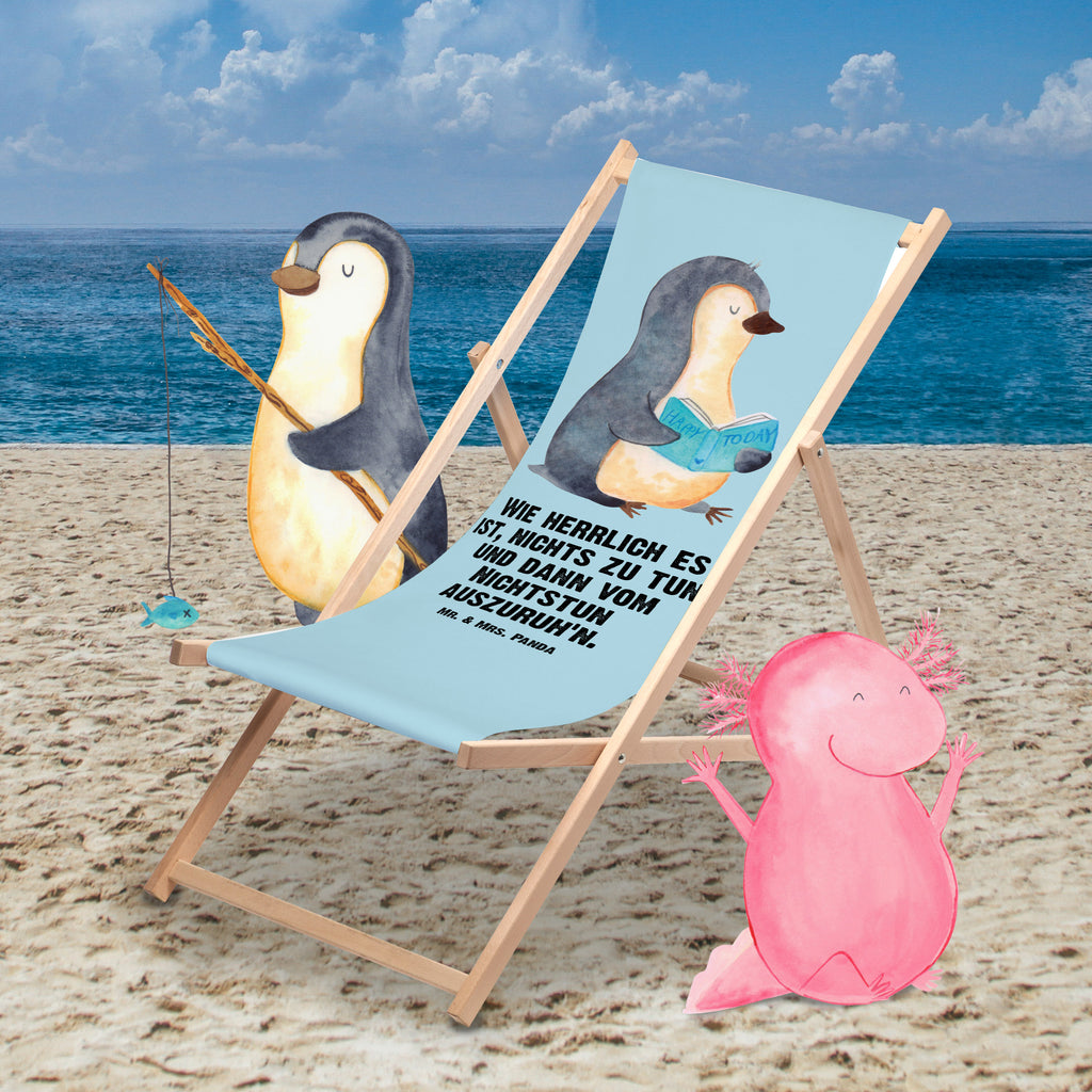 Gartenliege Pinguin Buch Sonnenliege, Strandliege, Liege, Liegestuhl, Gartenliege, Gartenstuhl, Pinguin, Pinguine, Buch, Lesen, Bücherwurm, Nichtstun, Faulenzen, Ferien, Urlaub, Freizeit