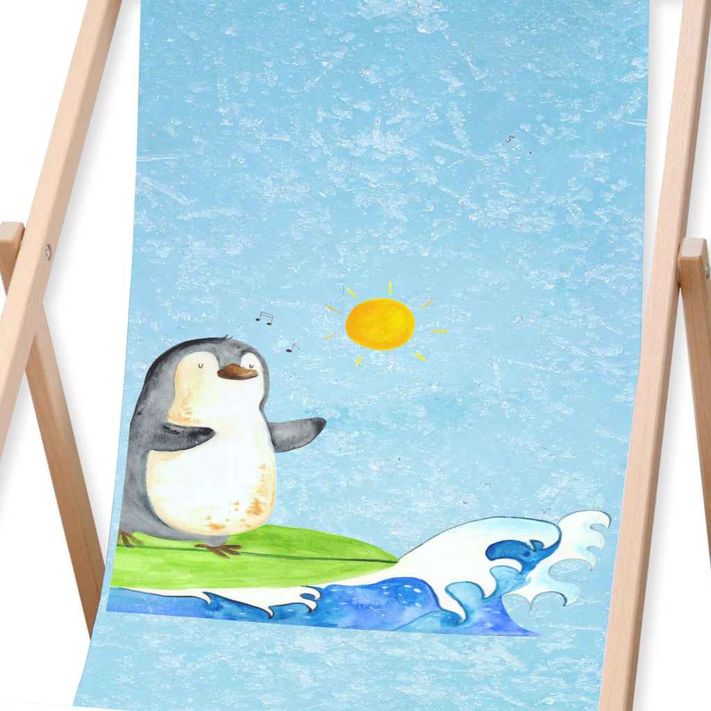 Gartenliege Pinguin Surfer Sonnenliege, Strandliege, Liege, Liegestuhl, Gartenliege, Gartenstuhl, Pinguin, Pinguine, surfen, Surfer, Hawaii, Urlaub, Wellen, Wellen reiten, Portugal