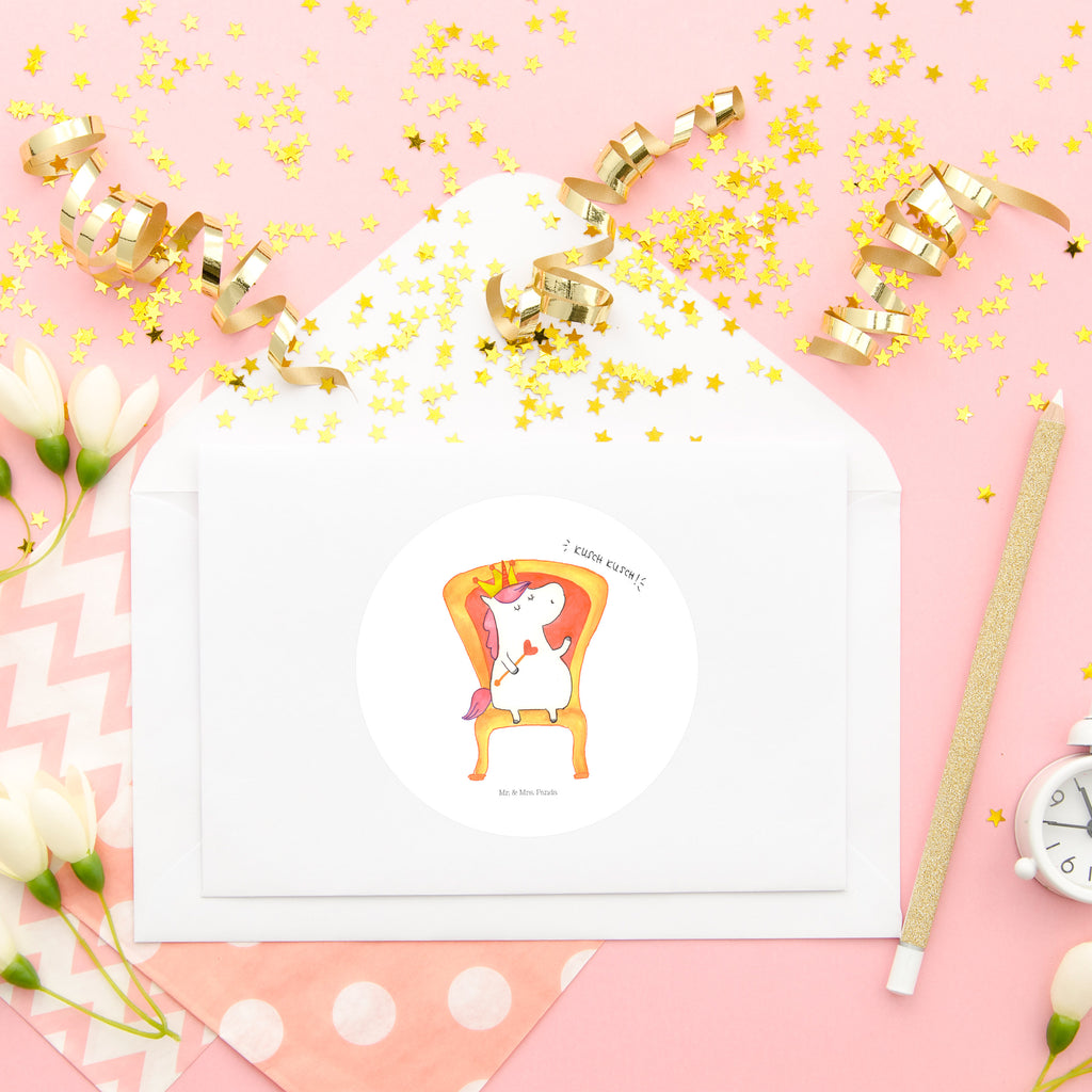 80mm Rund Aufkleber Einhorn Prinzessin Sticker, Aufkleber, Etikett, Einhorn, Einhörner, Einhorn Deko, Pegasus, Unicorn, Geburtstag, Prinzessin, Geburtstagsgeschenk, Geschenk, Monat