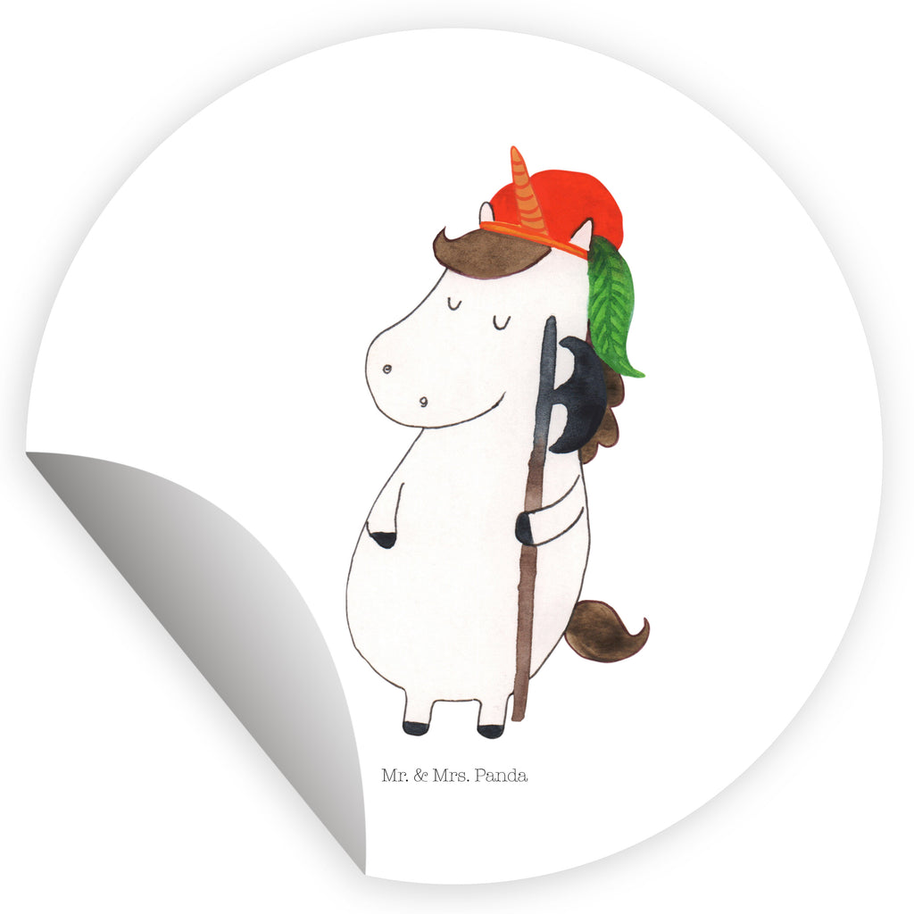120mm Rund Aufkleber Einhorn Bube Sticker, Aufkleber, Etikett, Kinder, rund, Einhorn, Einhörner, Einhorn Deko, Pegasus, Unicorn, Bube, Mittelalter