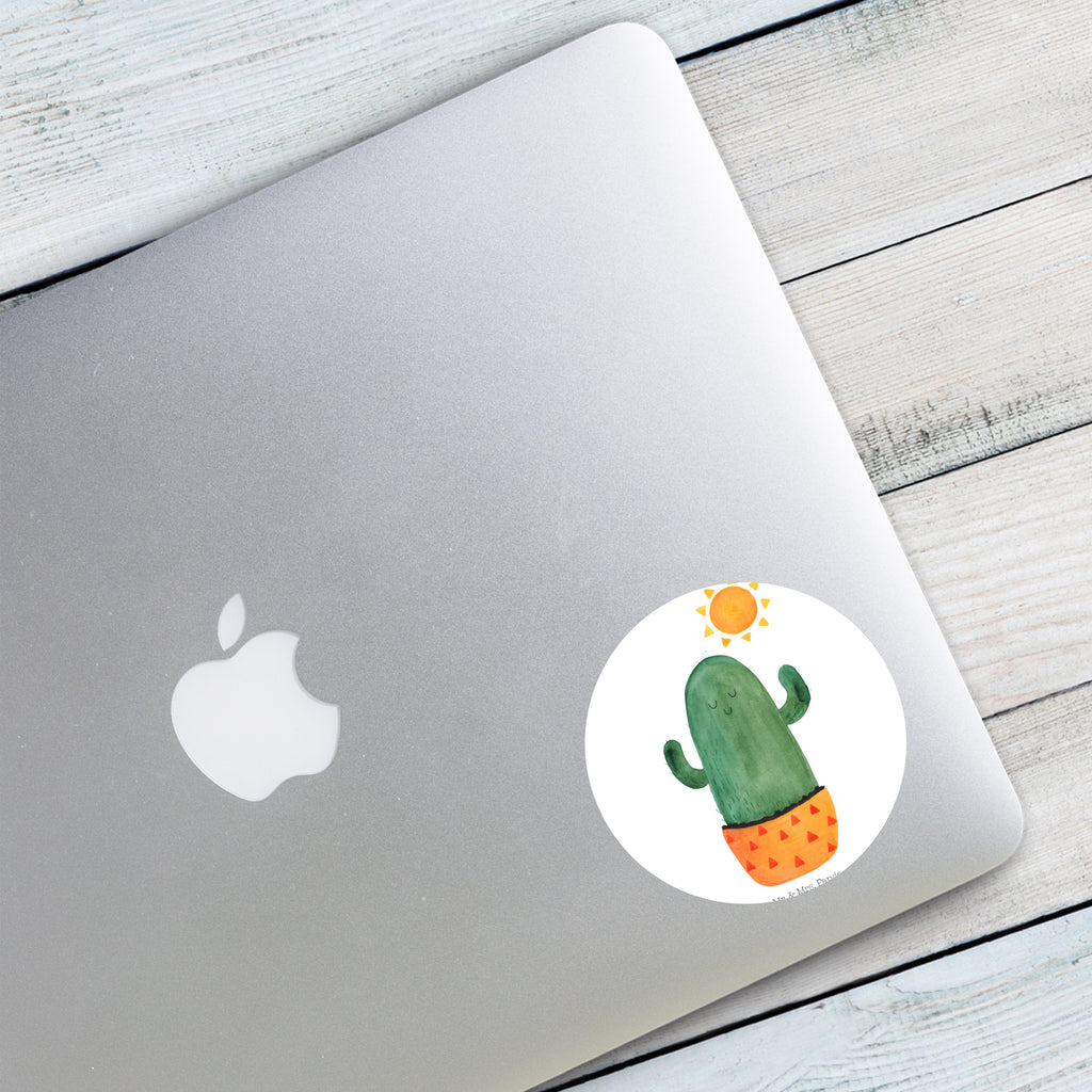 80mm Rund Aufkleber Kaktus Sonnenanbeter Sticker, Aufkleber, Etikett, Kaktus, Kakteen, Liebe Kaktusliebe, Sonne, Sonnenschein, Glück, glücklich, Motivation, Neustart, Trennung, Ehebruch, Scheidung, Freundin, Liebeskummer, Liebeskummer Geschenk, Geschenkidee