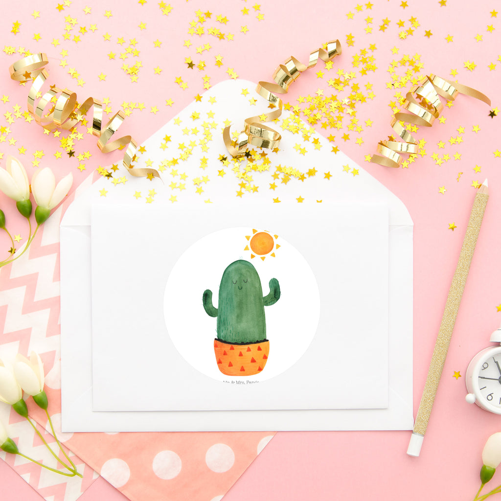 80mm Rund Aufkleber Kaktus Sonnenanbeter Sticker, Aufkleber, Etikett, Kaktus, Kakteen, Liebe Kaktusliebe, Sonne, Sonnenschein, Glück, glücklich, Motivation, Neustart, Trennung, Ehebruch, Scheidung, Freundin, Liebeskummer, Liebeskummer Geschenk, Geschenkidee