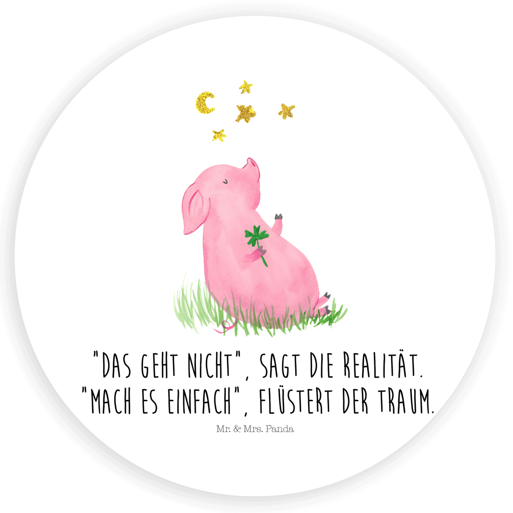 80mm Rund Aufkleber Glücksschwein Sticker, Aufkleber, Etikett, Tiermotive, Gute Laune, lustige Sprüche, Tiere, Glücksschwein. Glück, Schwein, Schweinchen, Sterne, Sernchen, Ziele, Träume, Motivation, Glücksbringer