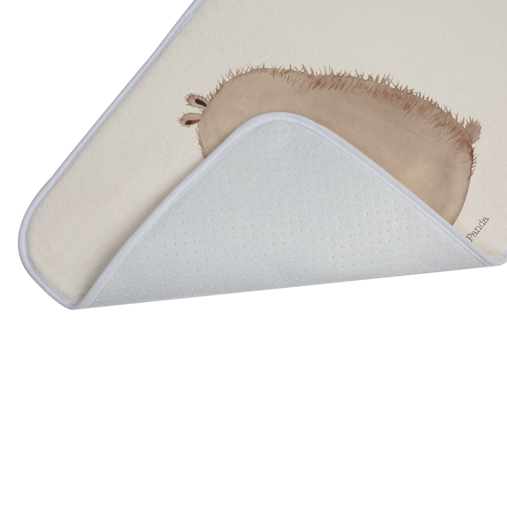 Badvorleger Bär mit Marienkäfer Badematte, Badteppich, Duschvorleger, Badezimmerteppich, Badezimmermatte, Badvorleger, Duschmatte, Duschteppich, Bär, Teddy, Teddybär, Marienkäfer, Liebe, Freiheit, Motivation, Das Leben ist schön