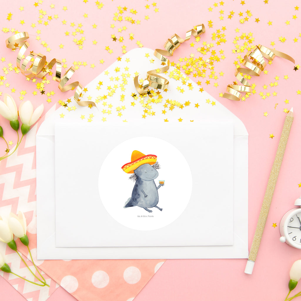 120mm Rund Aufkleber Axolotl Tequila Sticker, Aufkleber, Etikett, Kinder, rund, Axolotl, Molch, Mexico, Mexiko, Sombrero, Zitrone, Tequila, Motivation, Spruch, Schwanzlurch, Lurch, Lurche, Axolot, Feuerdrache, Feuersalamander