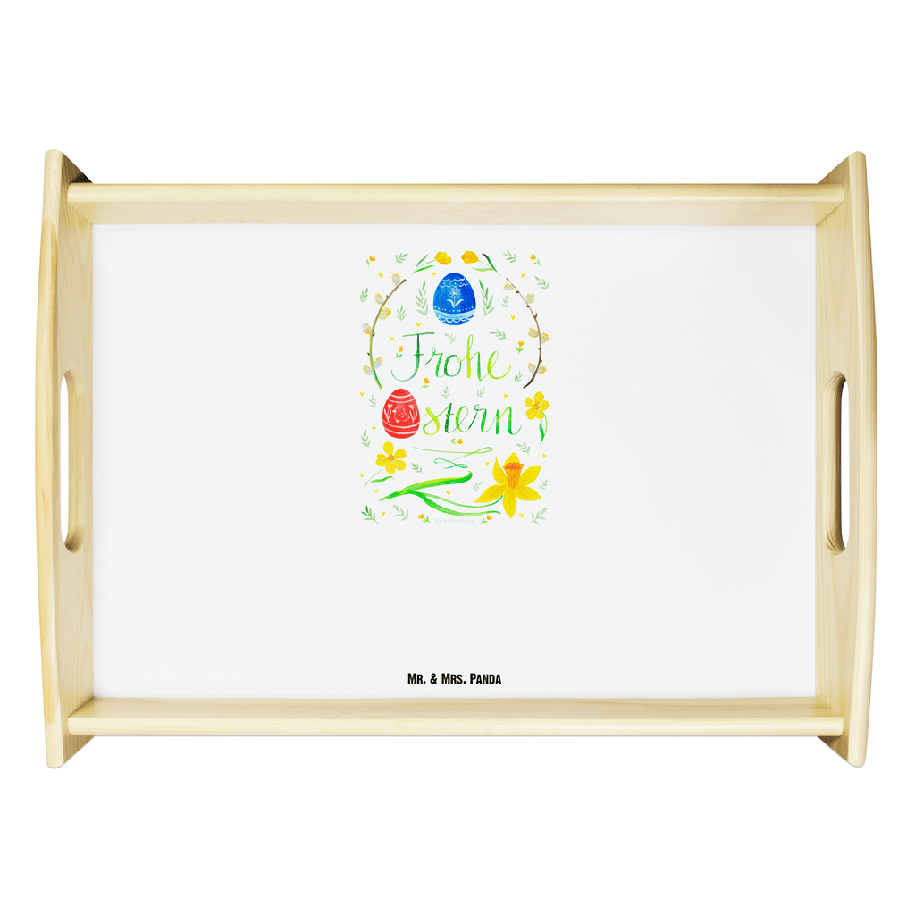 Serviertablett Frohe Ostern Tablett, Holztablett, Küchentablett, Dekotablett, Frühstückstablett, Ostern, Osterhase, Ostergeschenke, Osternest, Osterdeko, Geschenk zu Ostern, Frohe Ostern, Ostergrüße, Osterblume, Osterei, bemalte Ostereier, Weidenkätzchen. Lettering
