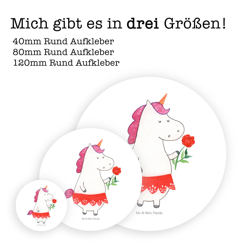 40mm Rund Aufkleber Einhorn Dame Sticker, Aufkleber, Etikett, Einhorn, Einhörner, Einhorn Deko, Pegasus, Unicorn, Dame, Lady, feine Dame, Freundin, Frau, Bachelor, Bachelorette, Abfuhr, Schluss machen, Trennung